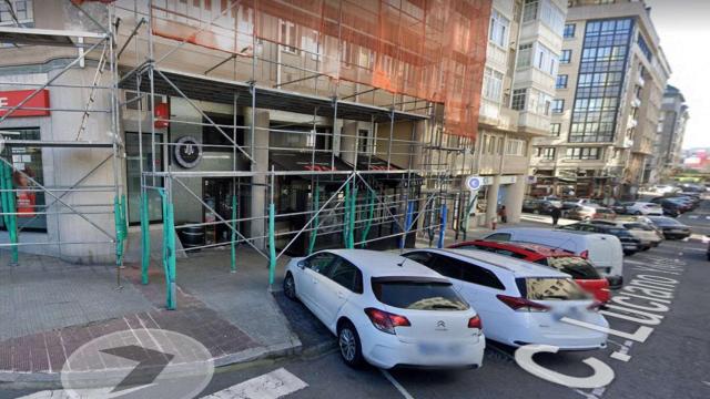 Fachada del establecimiento ‘La Medusa’ en Matogrande (A Coruña)