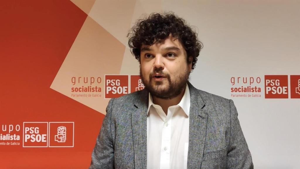 El diputado del PSdeG Julio Torrado.