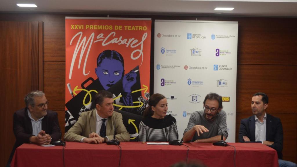Presentación de la gala de los XXVI Premios de Teatro María Casares.