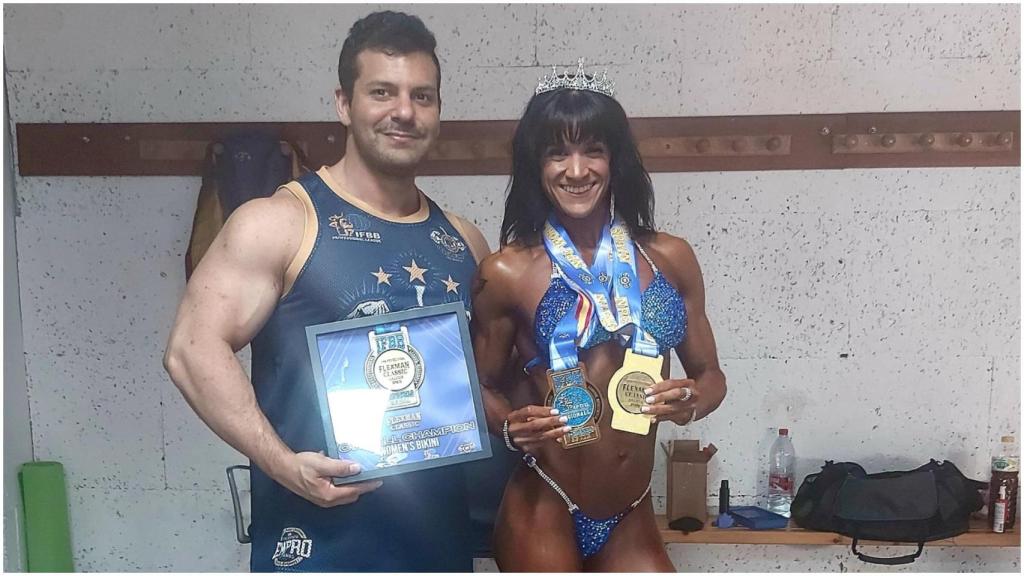 María en el campeonato celebrado en Bembrive.