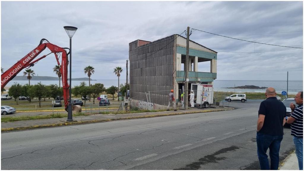 Arrancan los trabajos de demolición.