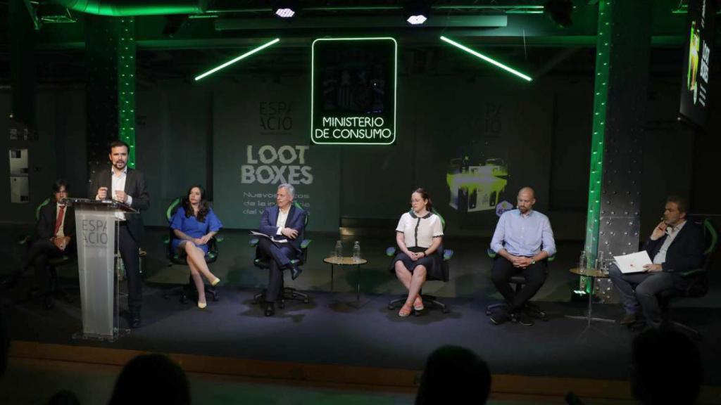 Rueda de prensa de Loot Boxes del Ministerio de Consumo