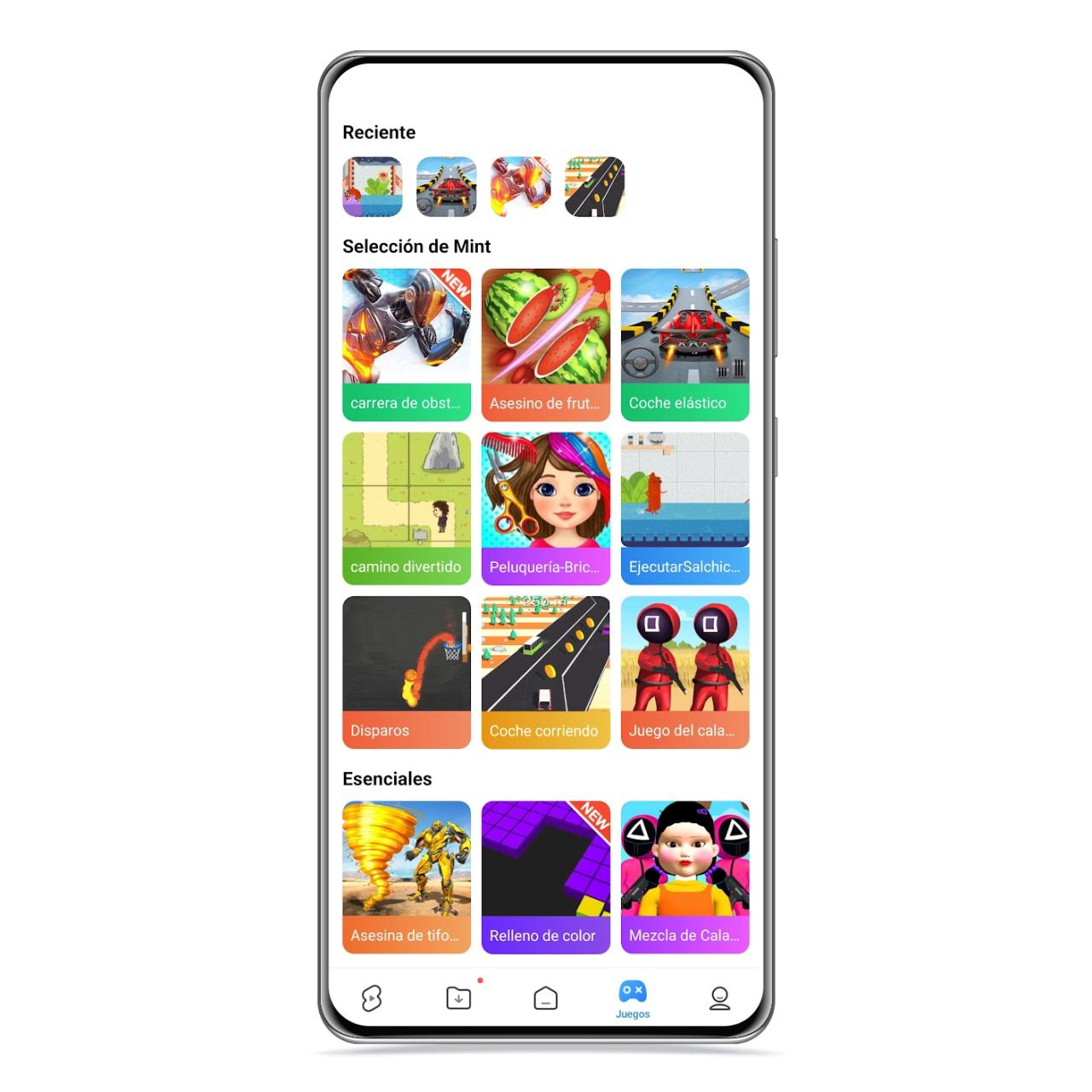 Juegos disponibles en el navegador de Xiaomi