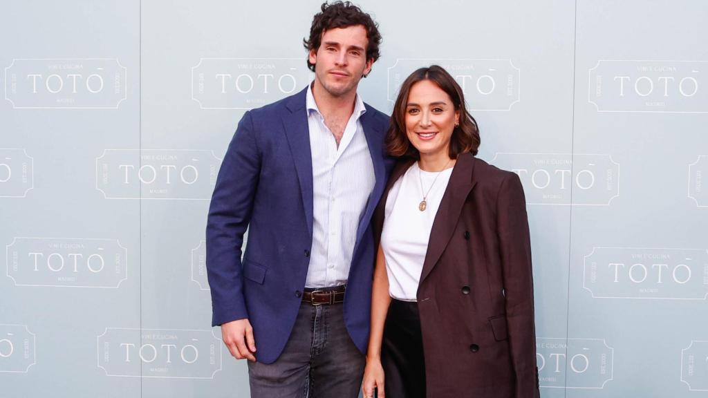 Íñigo Onieva y Tamara Falcó en la inauguración de Totó.