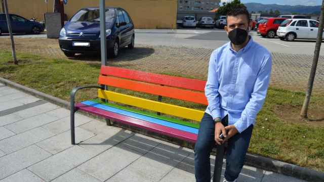 Leo Costas, edil de la concellería de Mocidade de Mos.