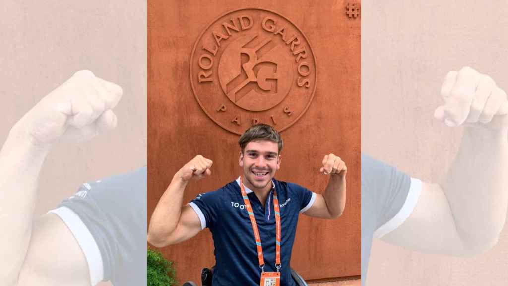 El gallego Martín de la Puente jugará la semifinal de dobles en silla del US Open