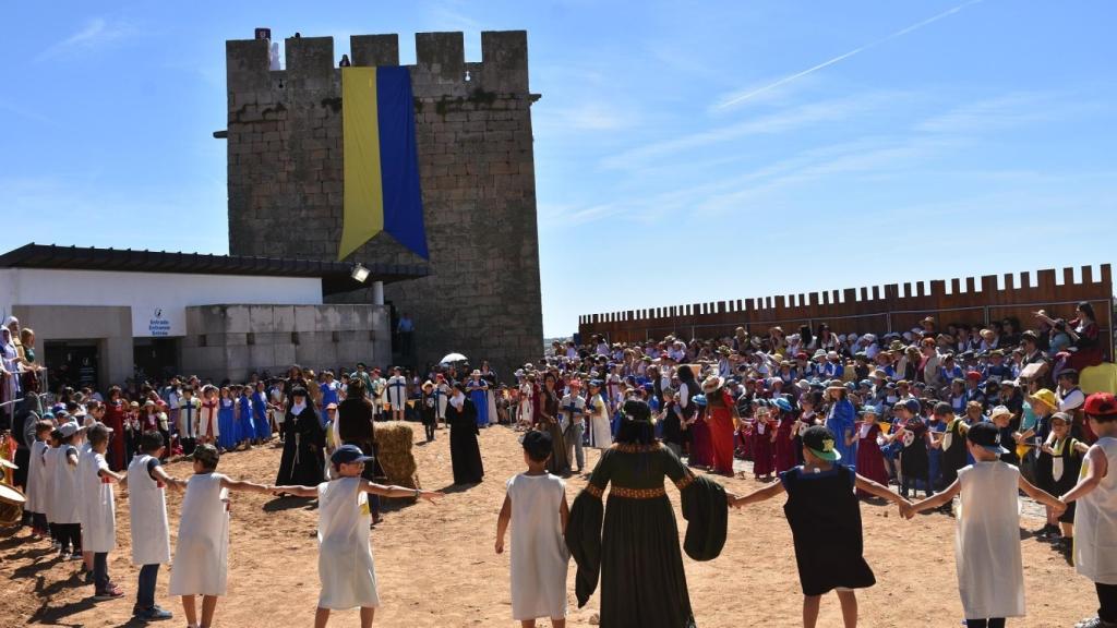 Animación en la Feria Medieval de Pinhel