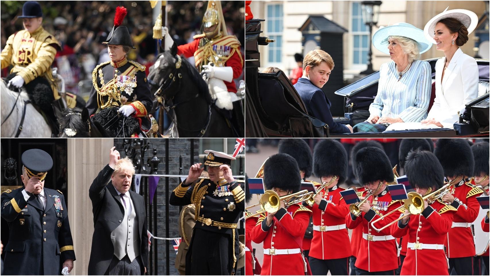 Primeras imágenes del Jubileo de Platino de la reina Isabel II.