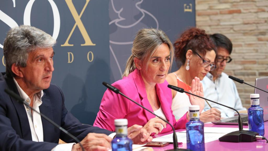 Milagros Tolón ha presentado el nuevo Plan de Ordenación Municipal de Toledo.