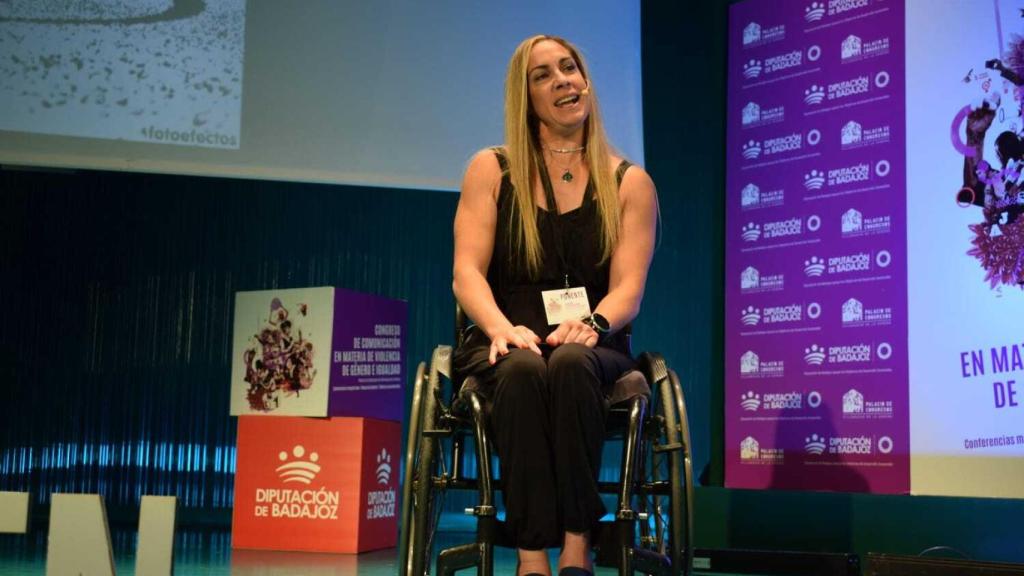 Carmen Giménez durante su intervención en el Congreso.