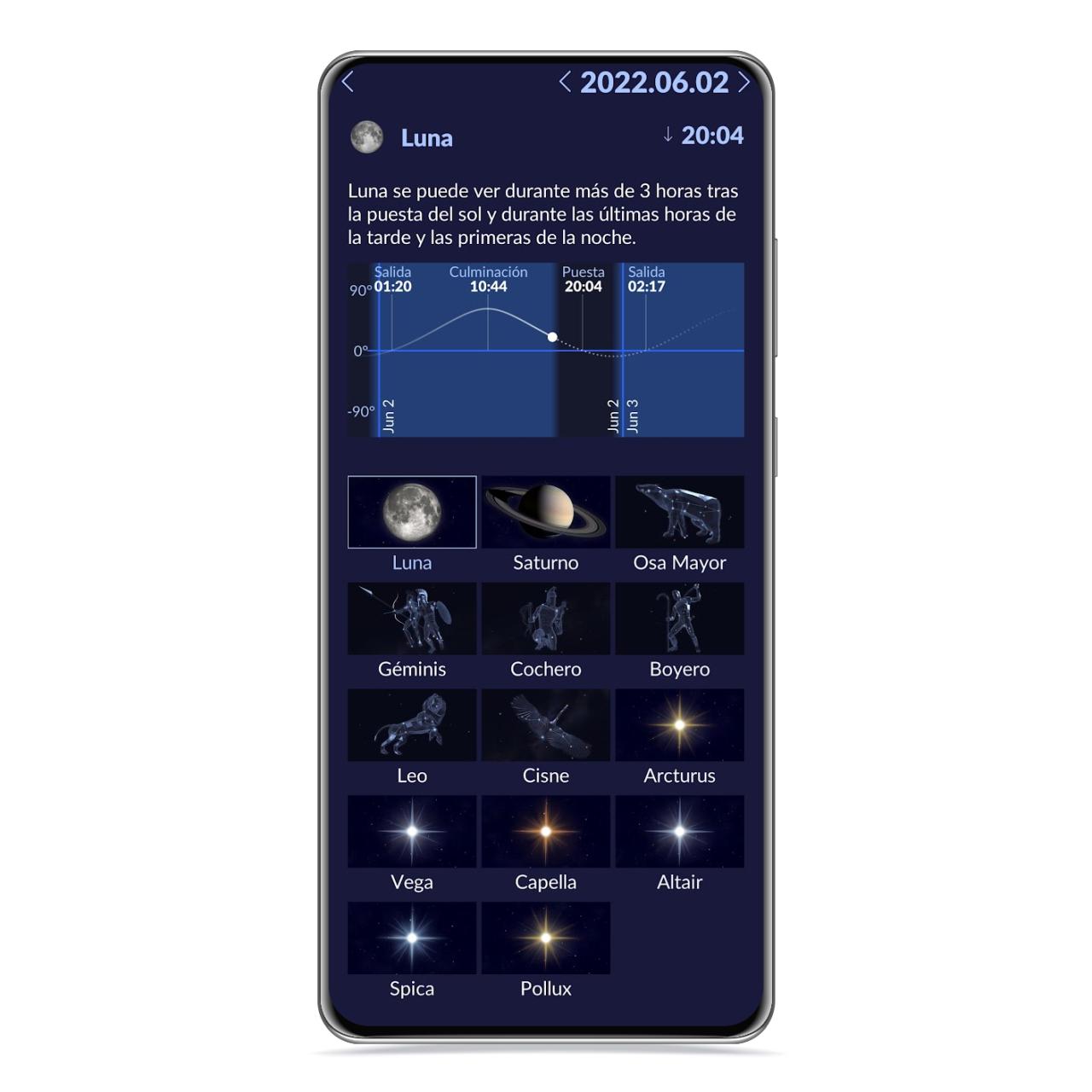 Acontecimientos en Star Walk