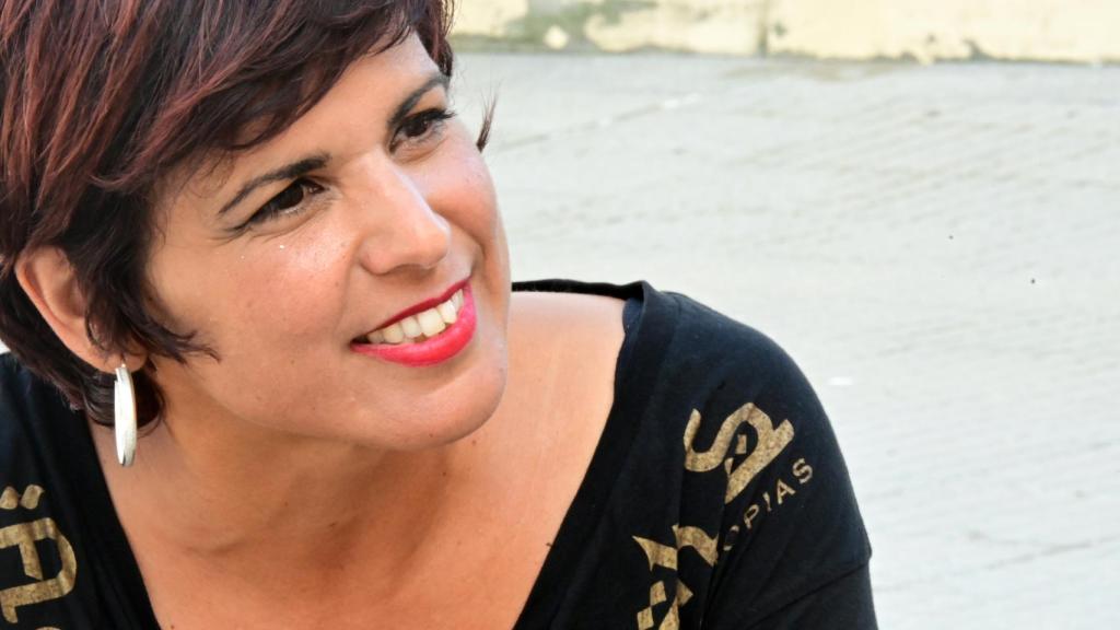 La candidata de izquierda andalucista, durante la conversación con El ESPAÑOL.