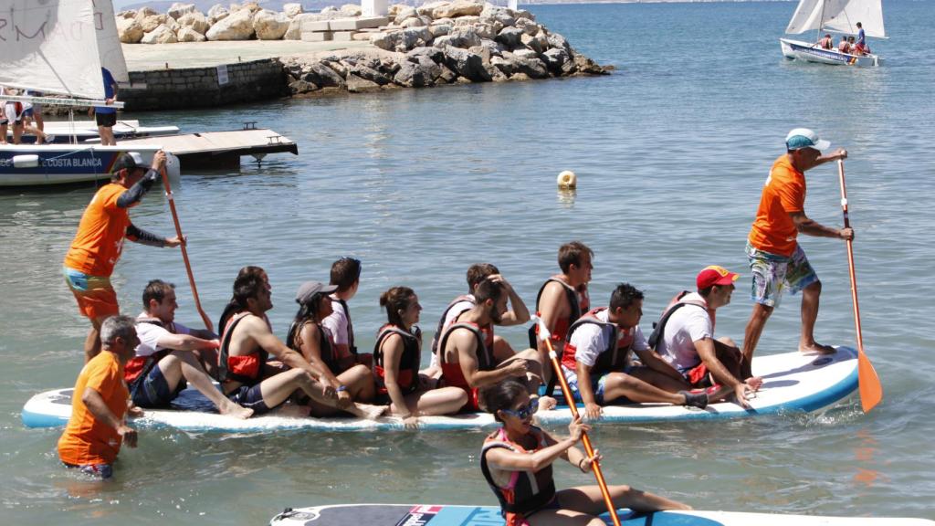 Participantes de La Mar Solidaria.