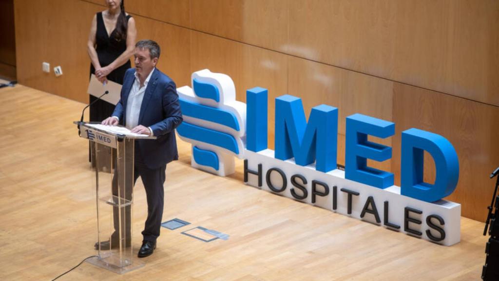 Un momento de la celebración del aniversario de IMED Elche.