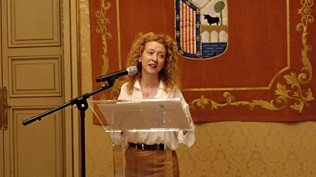 La concejala de Bienestar Social, Ana Suárez, esta mañana