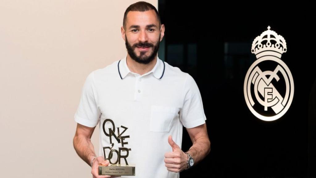 Karim Benzema, premido por Onze Mondial