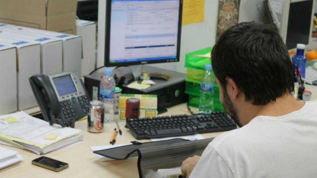 Trabajador público de Castilla-La Mancha. Imagen de archivo