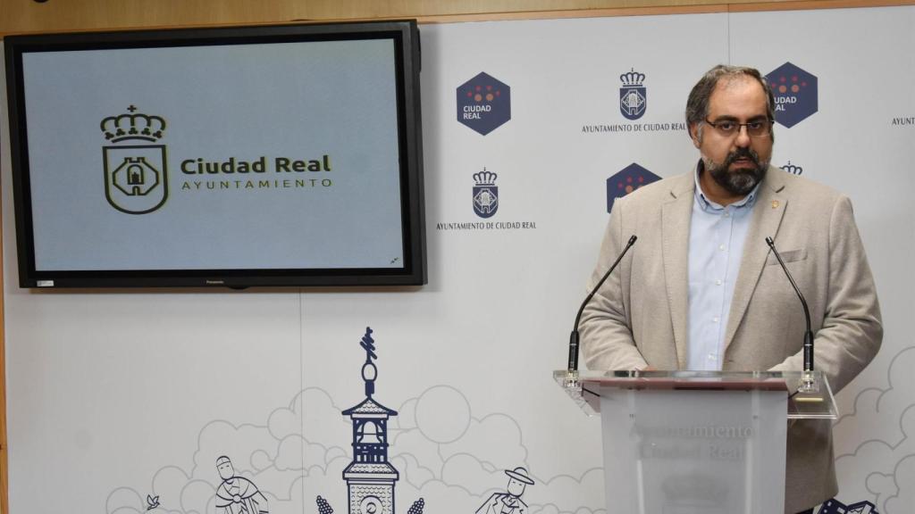 El concejal de Personal de Ciudad Real, David Serrano
