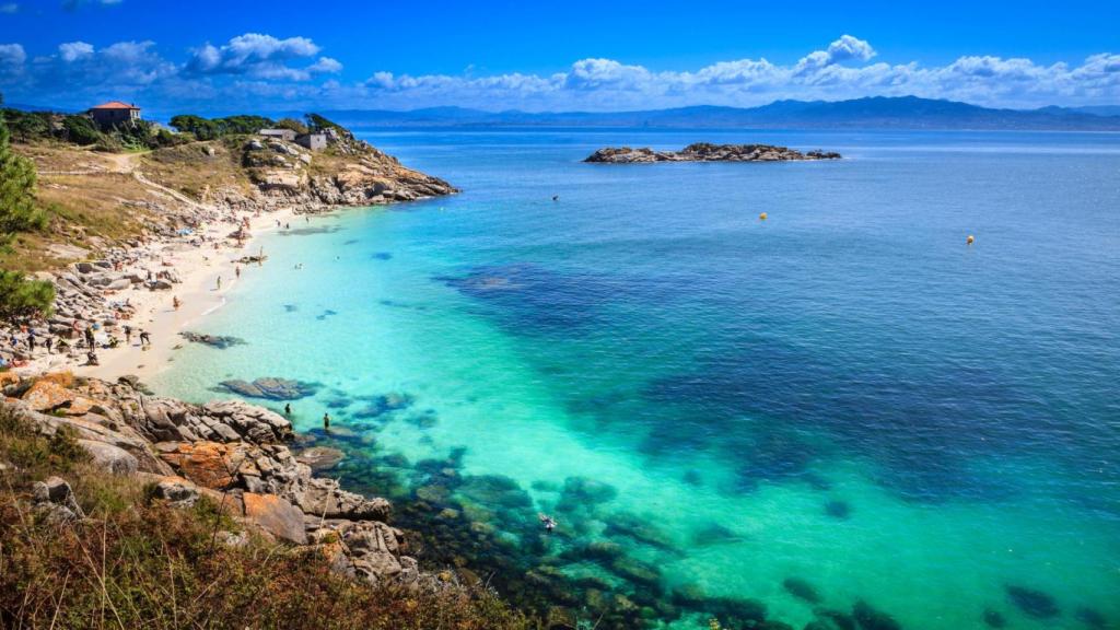 Playa de A Nosa Señora, en las Islas Cíes.