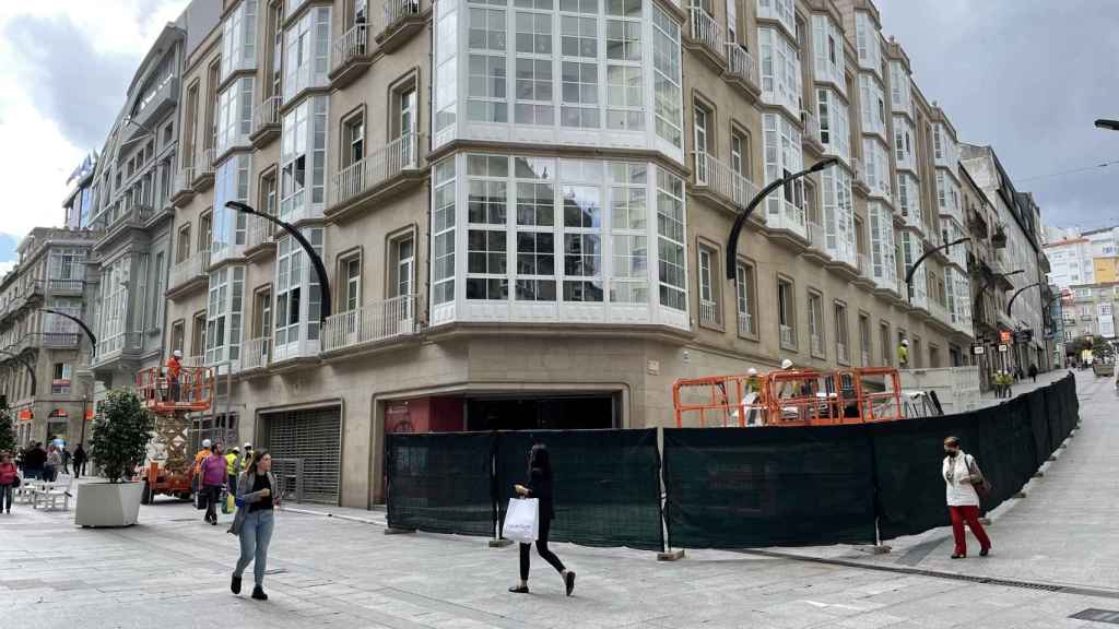 Calle Príncipe, 42, en Vigo.