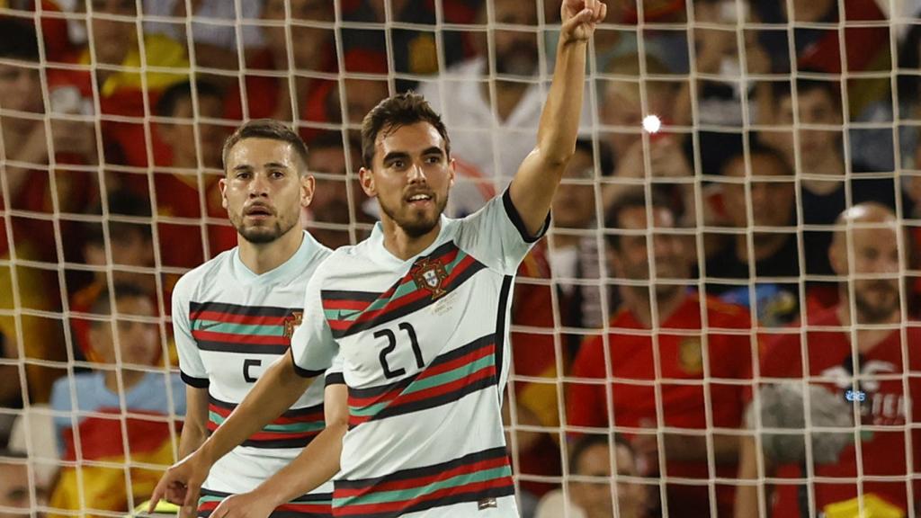 Ricardo Horta celebra su gol.