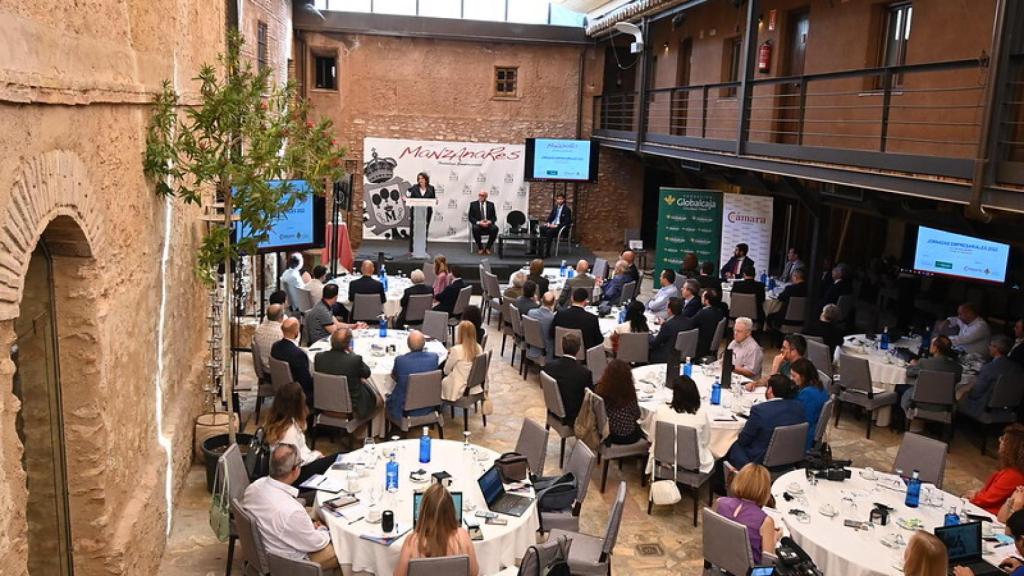 Un momento del acto celebrado en Manzanares.