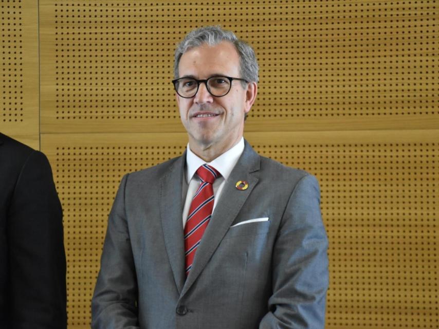 El consejero de Industria, Comercio y Empleo, Mariano Veganzones.