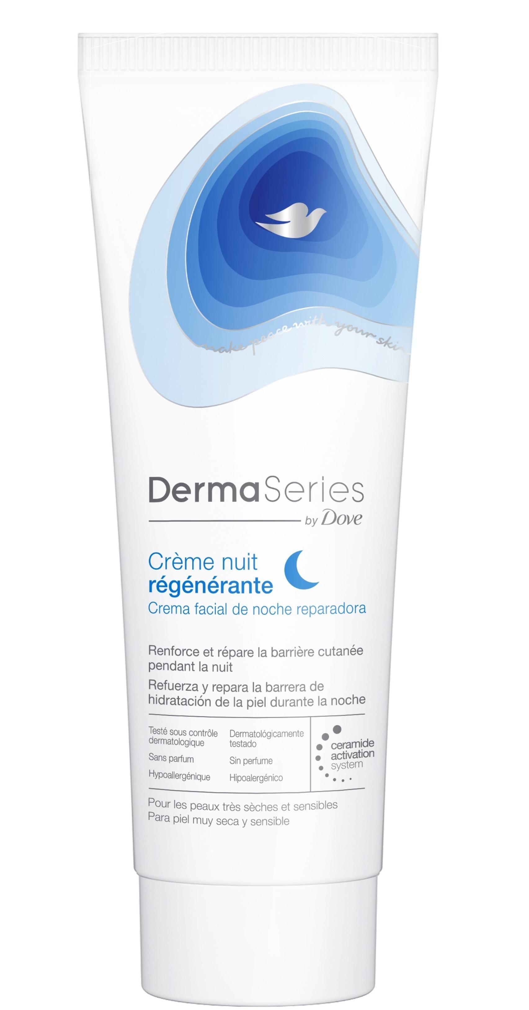 Crème Nuit Régénérante Dermaseries by Dove.