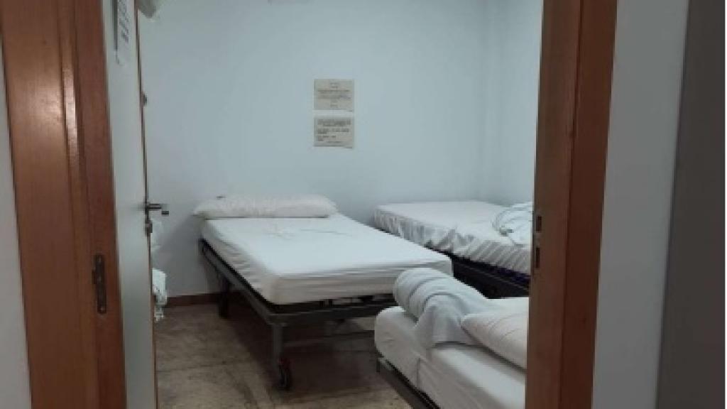 Zona en la que duerme el personal de guardia de Babel.