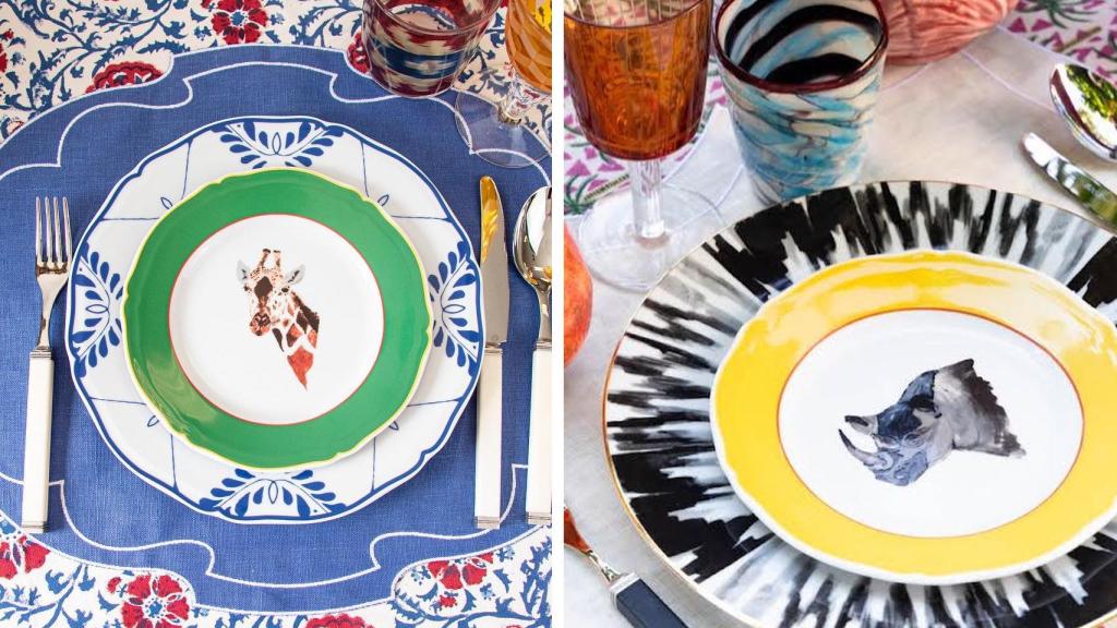 Dos de las piezas creadas por Eugenia Martínez de Irujo.