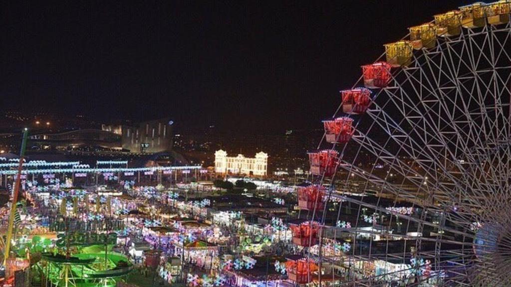 Imagen de archivo de la Feria de Málaga.