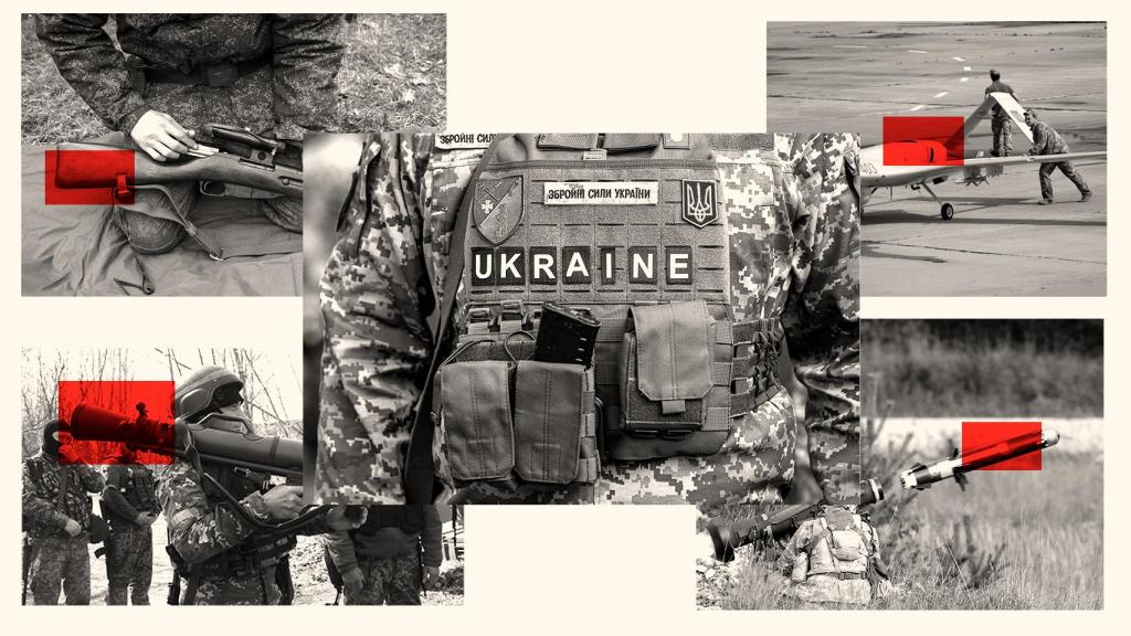 Diseño: Arte EE /  US Army, Europa Press, Gtres, Ukroboronprom, Hans-Hermann Bühling