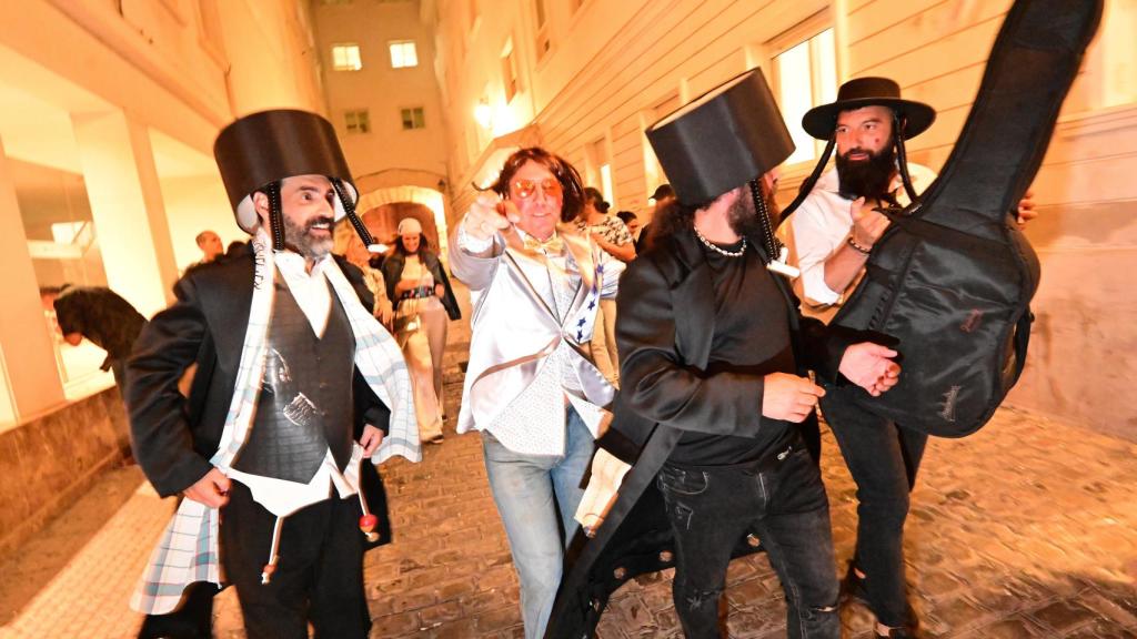 Jose Manuel Cossi junto al resto del cuarteto.