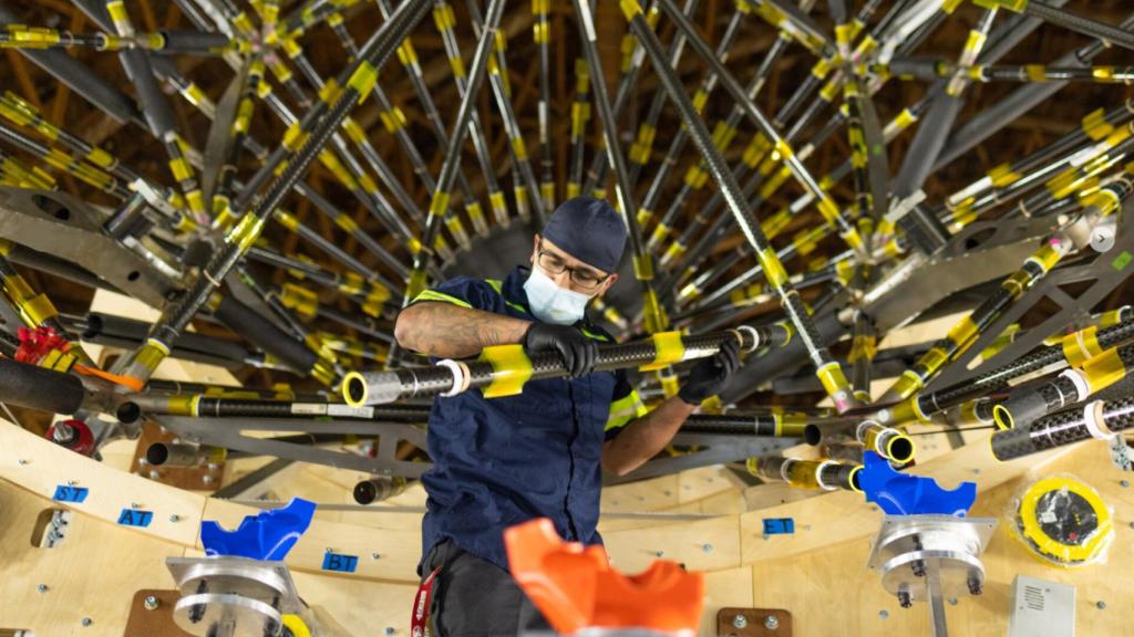 Construcción del interior del Pathfinder 1