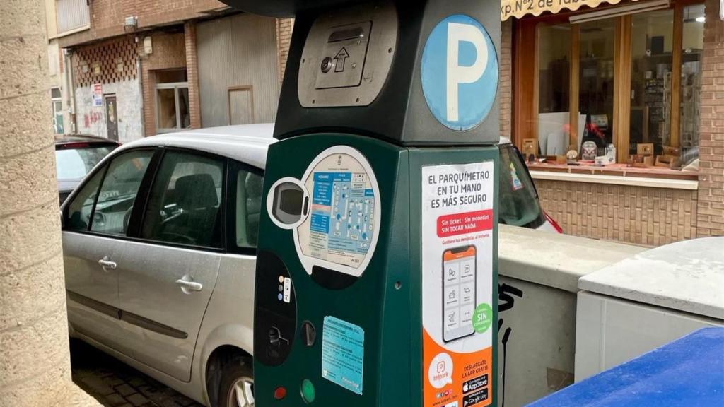 Aparcamiento de la ORA en Benavente