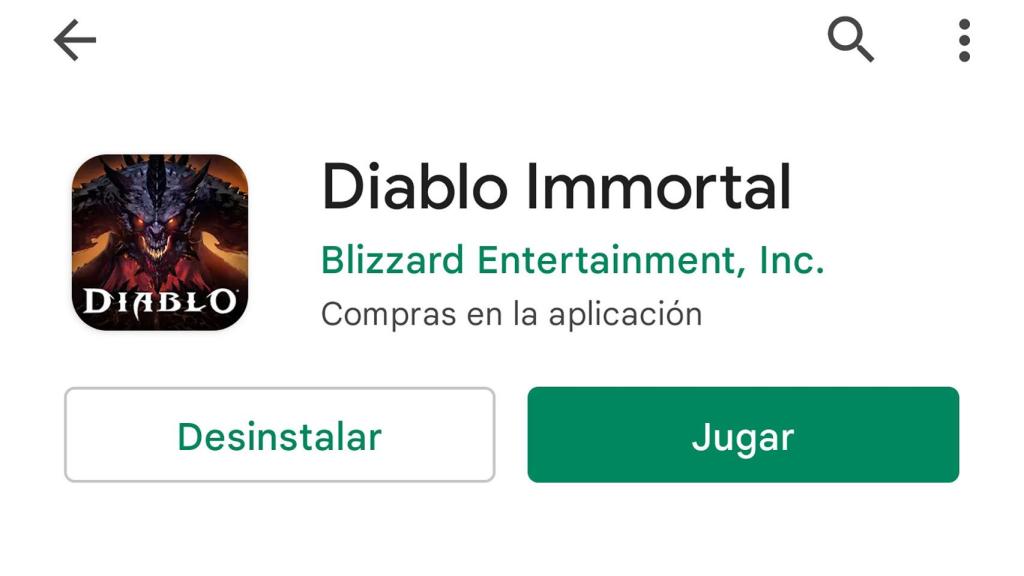 Diablo Inmortal exige muchos gigas de datos