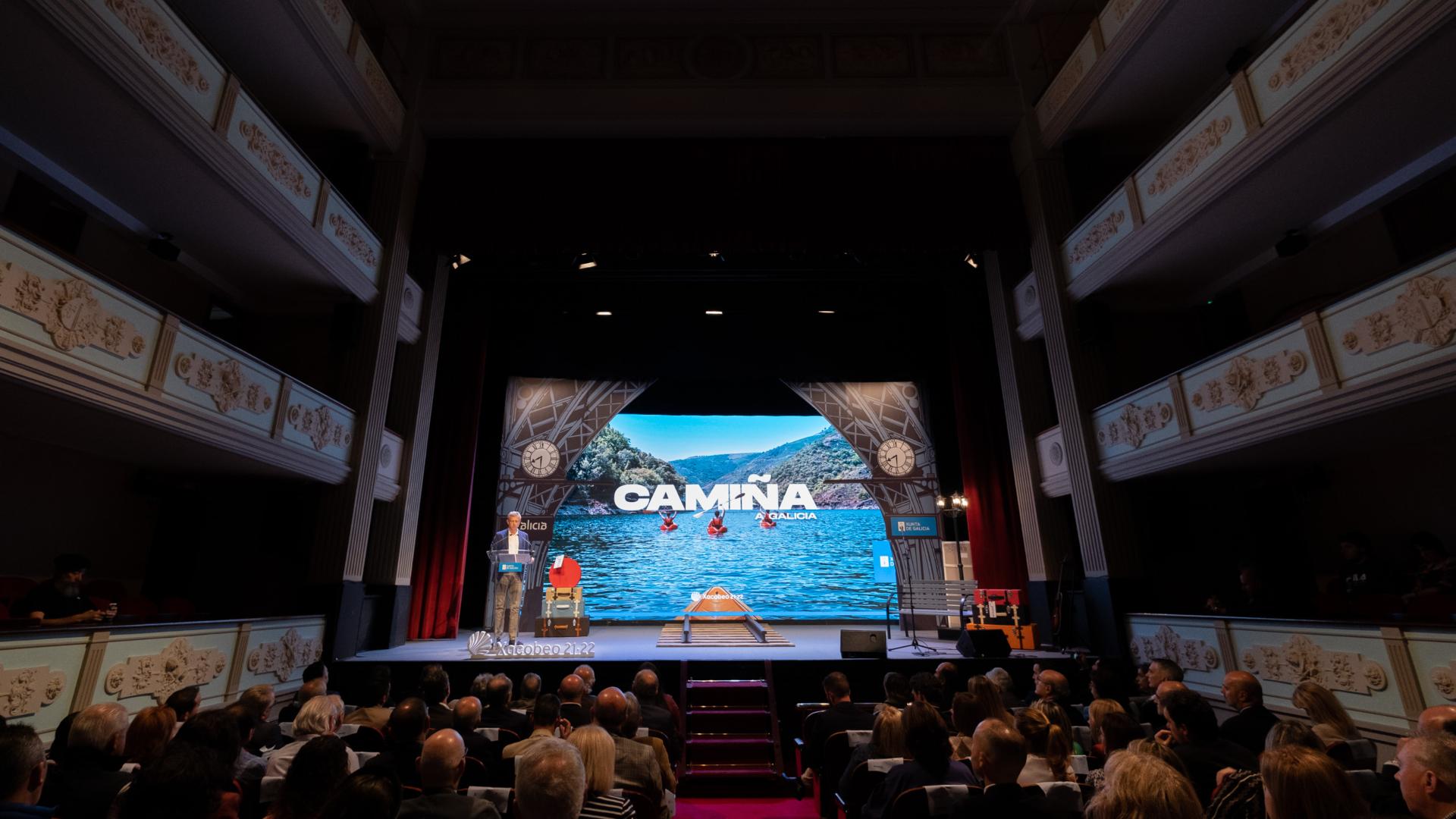 Presentación de la campaña de turismo 2022. Foto: Xunta de Galicia