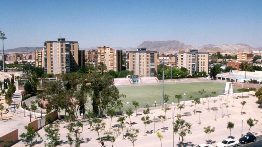 Vistas ciudad deportiva.