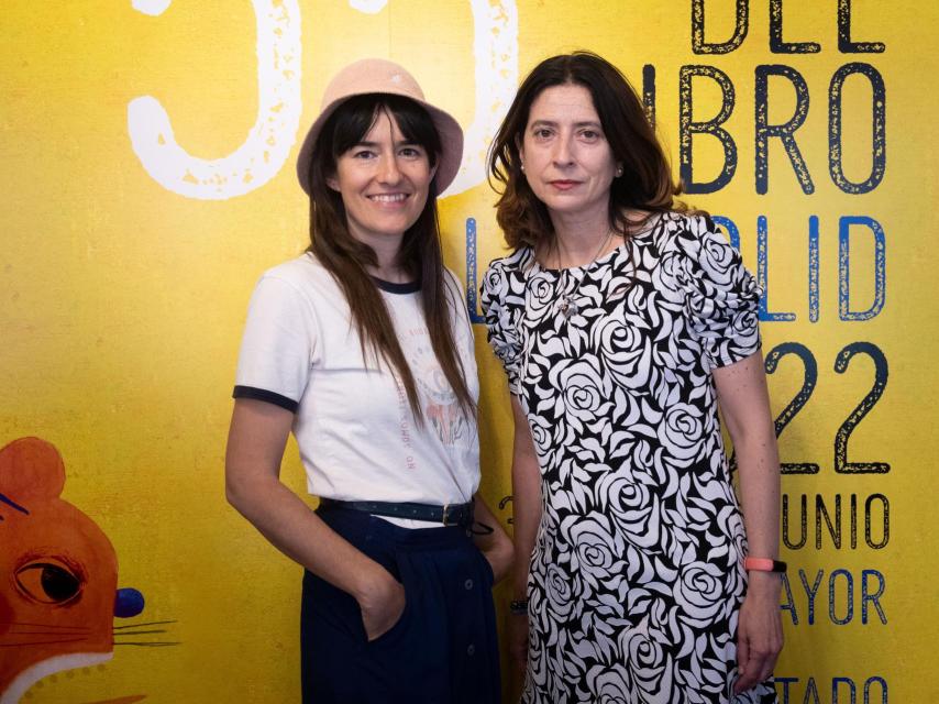 Las participantes en la mesa redonda de igualdad de la 55 Feria del Libro de Valladolid.