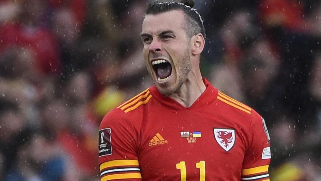 Gareth Bale, tras clasificarse para Qatar 2022.
