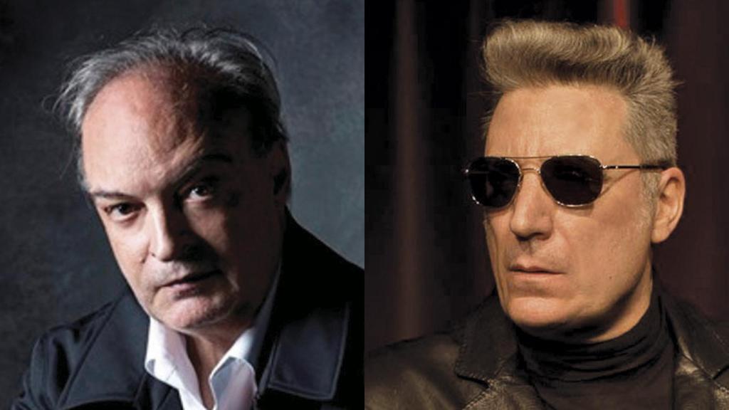 Enrique Vila-Matas (Foto: Outomuro) y Loquillo (Juan Pérez-Fajardo)