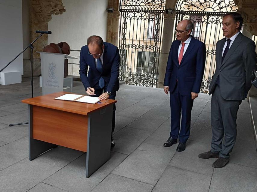 El alcalde de Ciudad Rodrigo, Marcos Iglesias