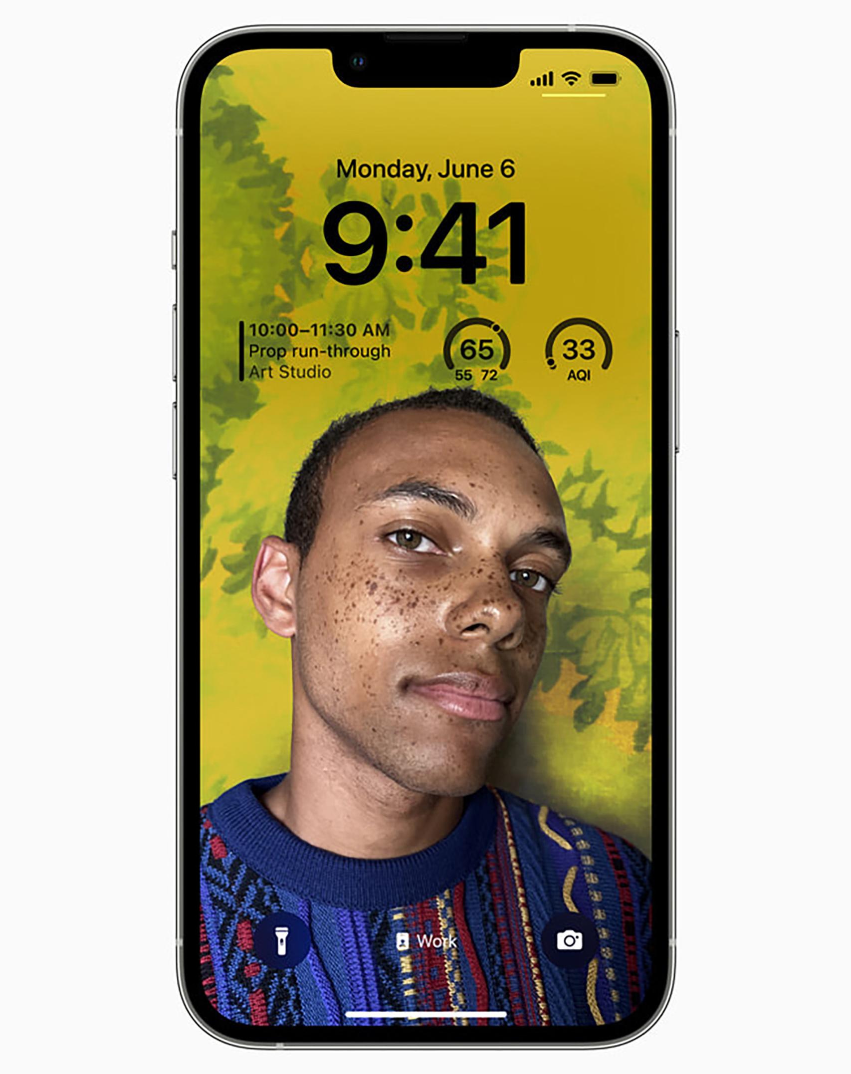 Así es la pantalla de bloqueo en iOS 16