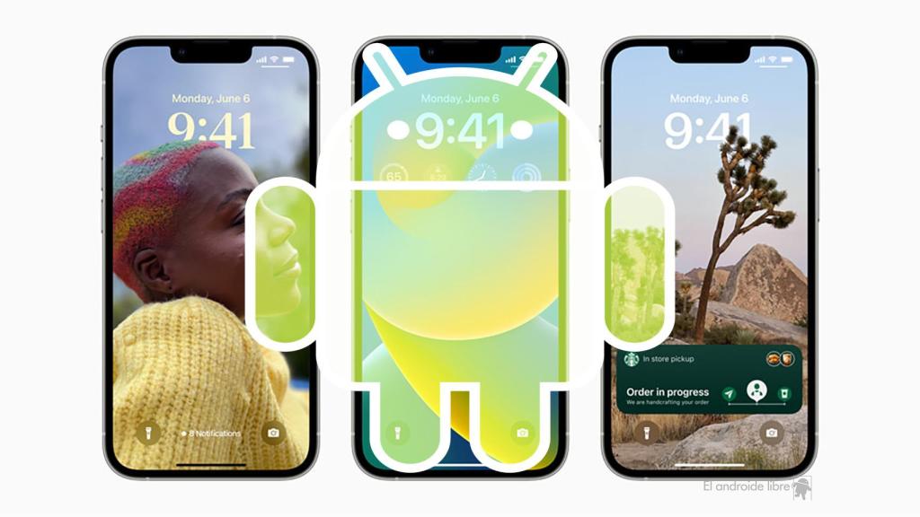 Todo lo que tiene iOS 16 de Android