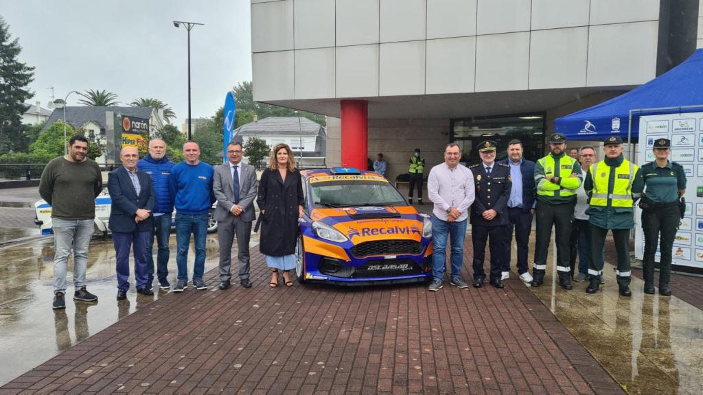 Presentación Rally Cidade de Narón.