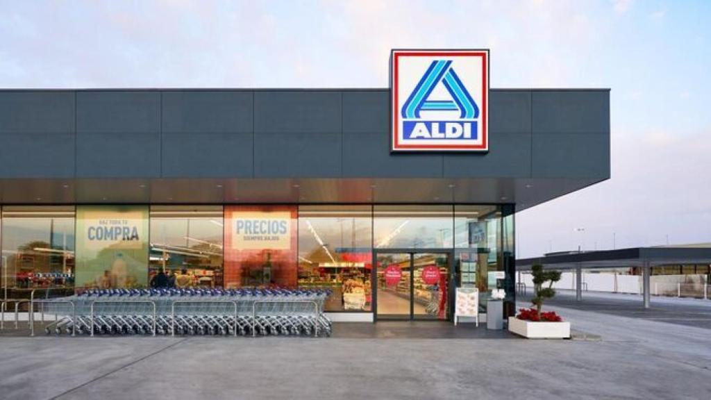 Fachada de Aldi.