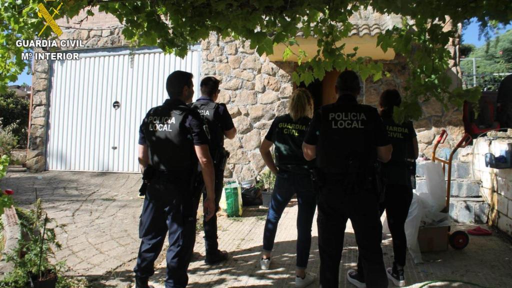 Imágenes facilitadas por la Guardia Civil
