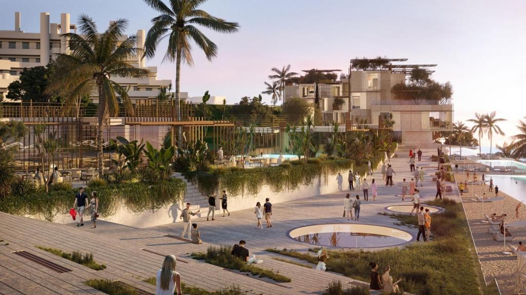 Otro de las imágenes del futuro proyecto, diseñada por The One Atelier.