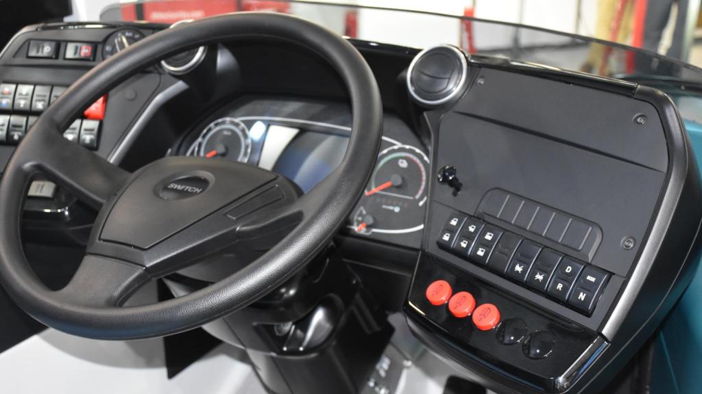 Así será el espacio para el conductor de los autobuses de Switch