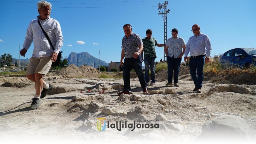 Imagen del entorno de la villa romana de Plans de La Vila Joiosa, donde se han encontrado los restos.